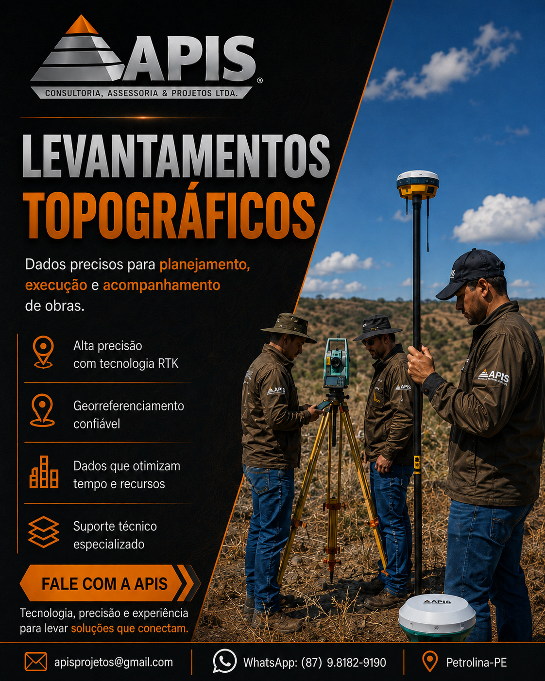 APIS — Topografia e Geodesia