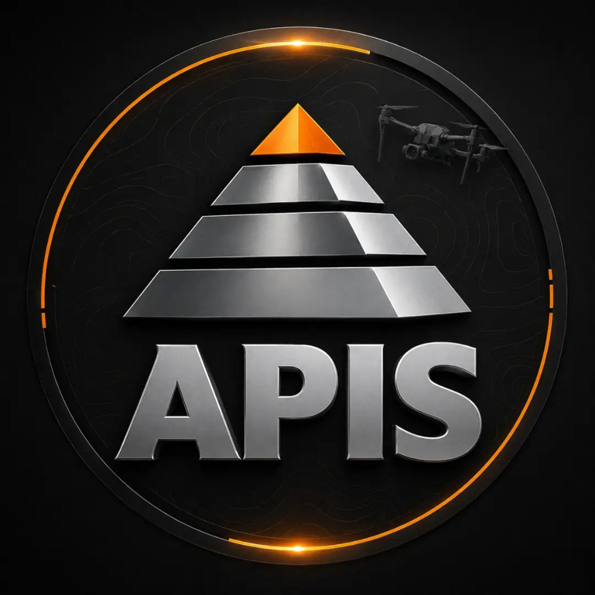 Logotipo APIS — precisão central